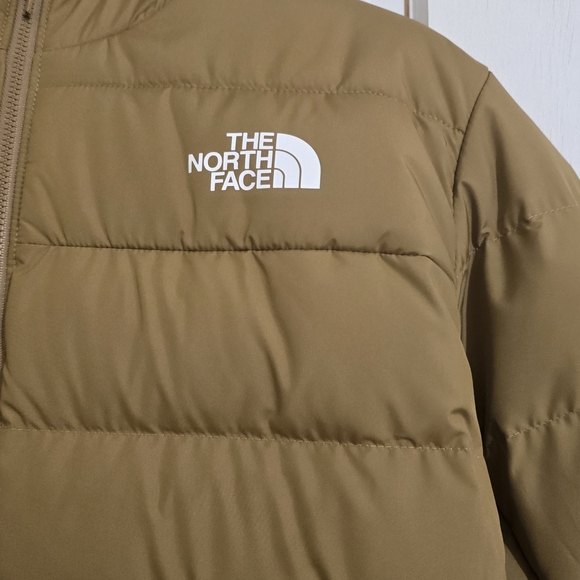 The North Face Men's Tan Puffer Jacket Size M - Picture 6 of 8